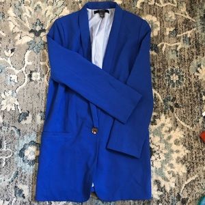 Small forever 21 Blazer. Bright blue!